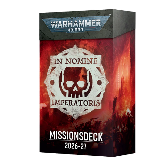 Warhammer 40.000: In Nomine Imperatoris 2026-27: Missionsdeck (deutsch)