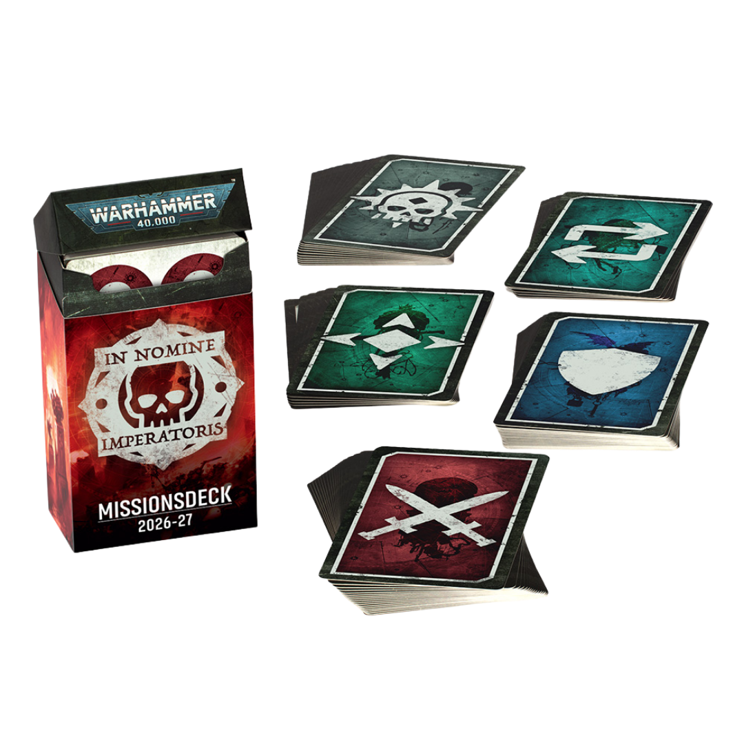 Warhammer 40.000: In Nomine Imperatoris 2026-27: Missionsdeck (deutsch)
