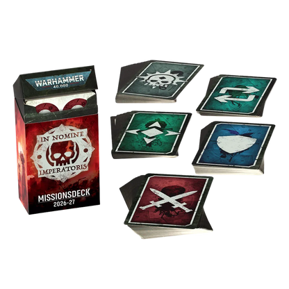 Warhammer 40.000: In Nomine Imperatoris 2026-27: Missionsdeck (deutsch)