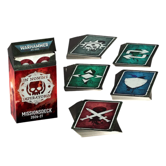 Warhammer 40.000: In Nomine Imperatoris 2026-27: Missionsdeck (deutsch)