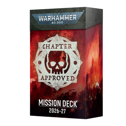 Warhammer 40.000: Chapter Approved Mission Deck 2026-27 (englisch)-Games Workshop-Radaddel