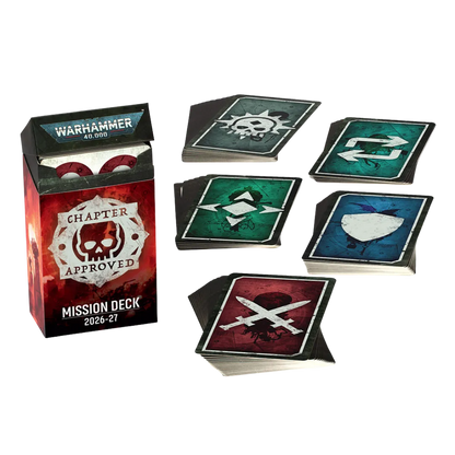 Warhammer 40.000: Chapter Approved Mission Deck 2026-27 (englisch)-Games Workshop-Radaddel