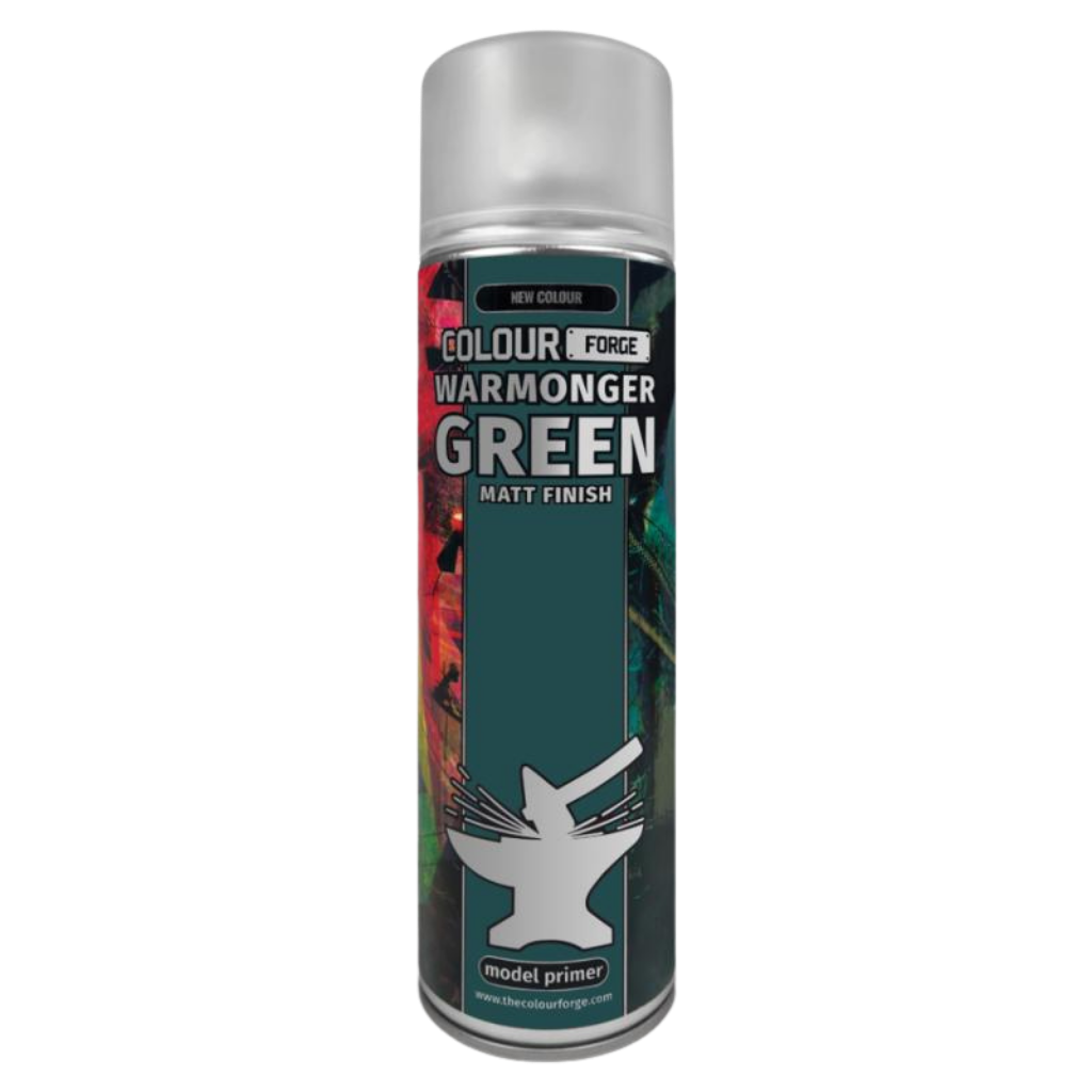 Colour Forge Spray: Warmonger Green (500ml)