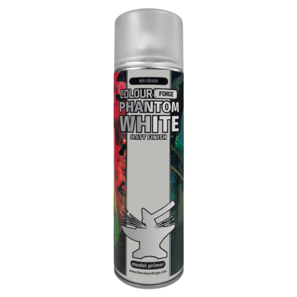 Colour Forge Spray: Phantom White (500ml)