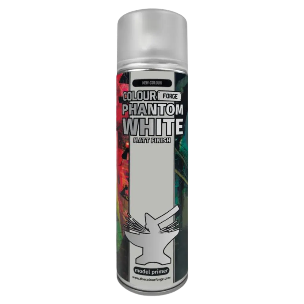 Colour Forge Spray: Phantom White (500ml)