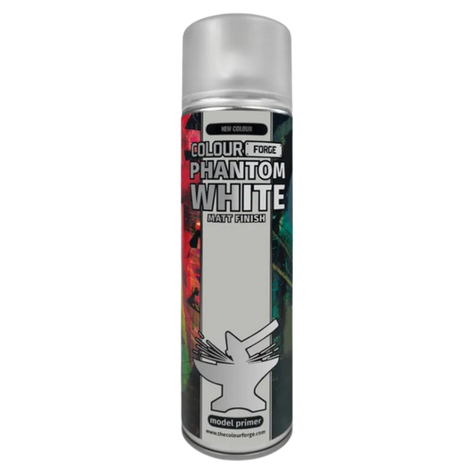 Colour Forge Spray: Phantom White (500ml)