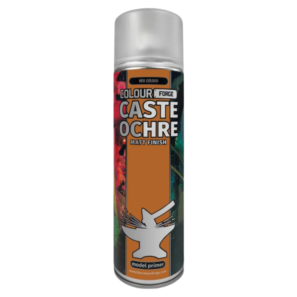 Colour Forge Spray: Caste Ochre (500ml)