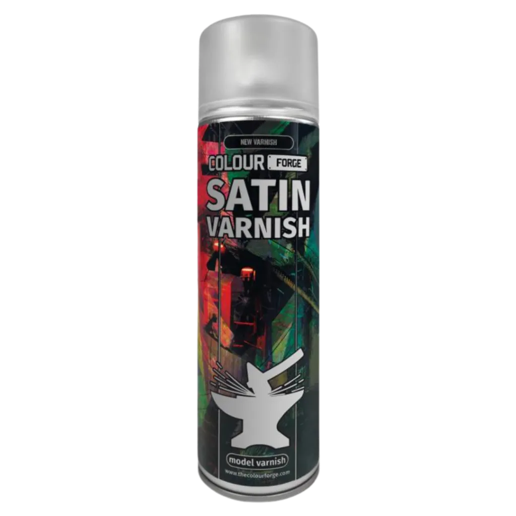 Colour Forge Spray: Satin Varnish (500ml)