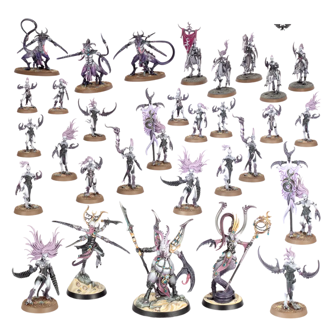 Hedonites of Slaanesh: Epicurean Revellers Spearhead-Games Workshop-Radaddel