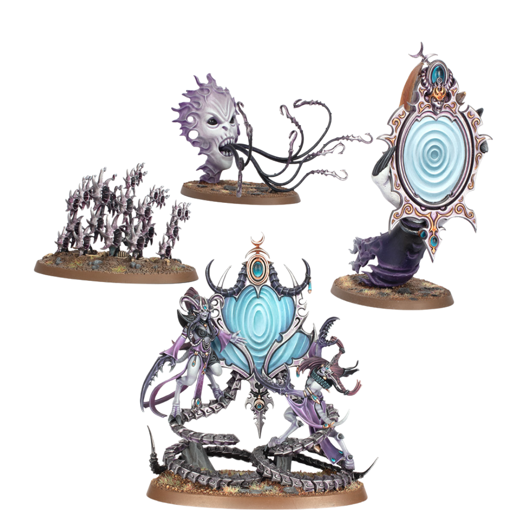Hedonites of Slaanesh: Accursed Reflection Regiment of Renown-Games Workshop-Radaddel