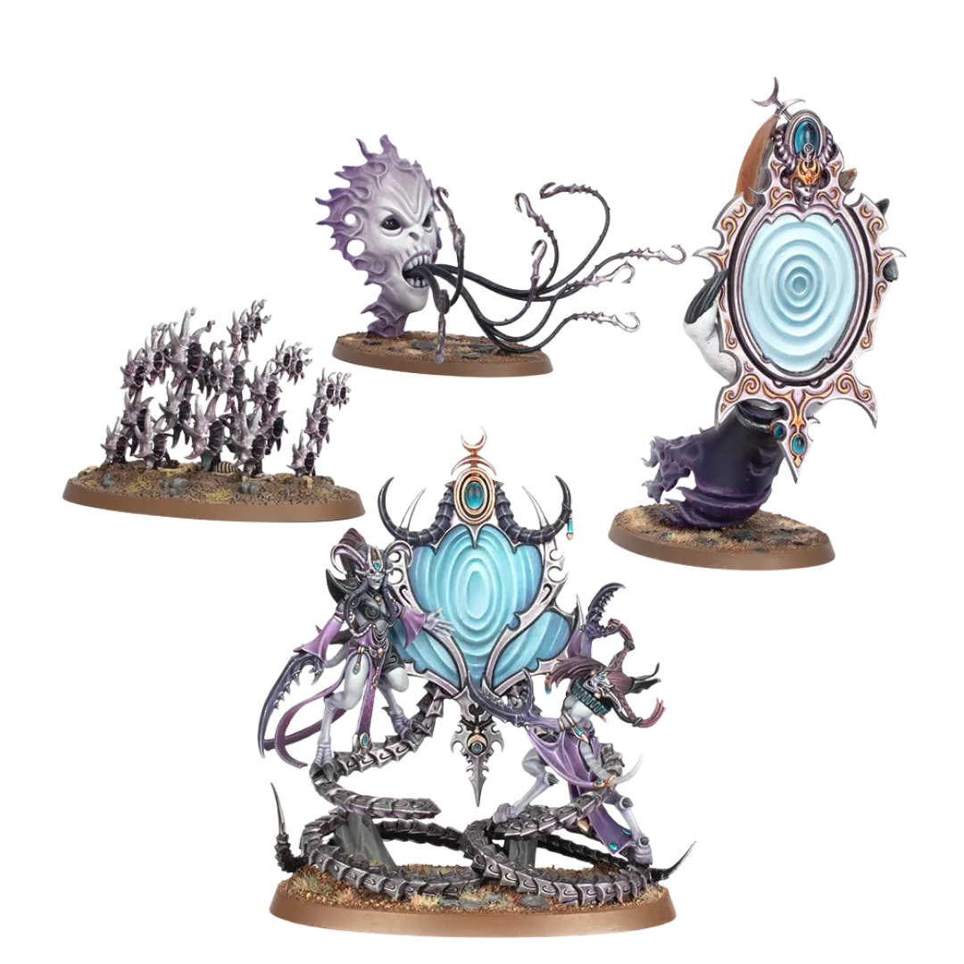 Hedonites of Slaanesh: Accursed Reflection Regiment of Renown-Games Workshop-Radaddel