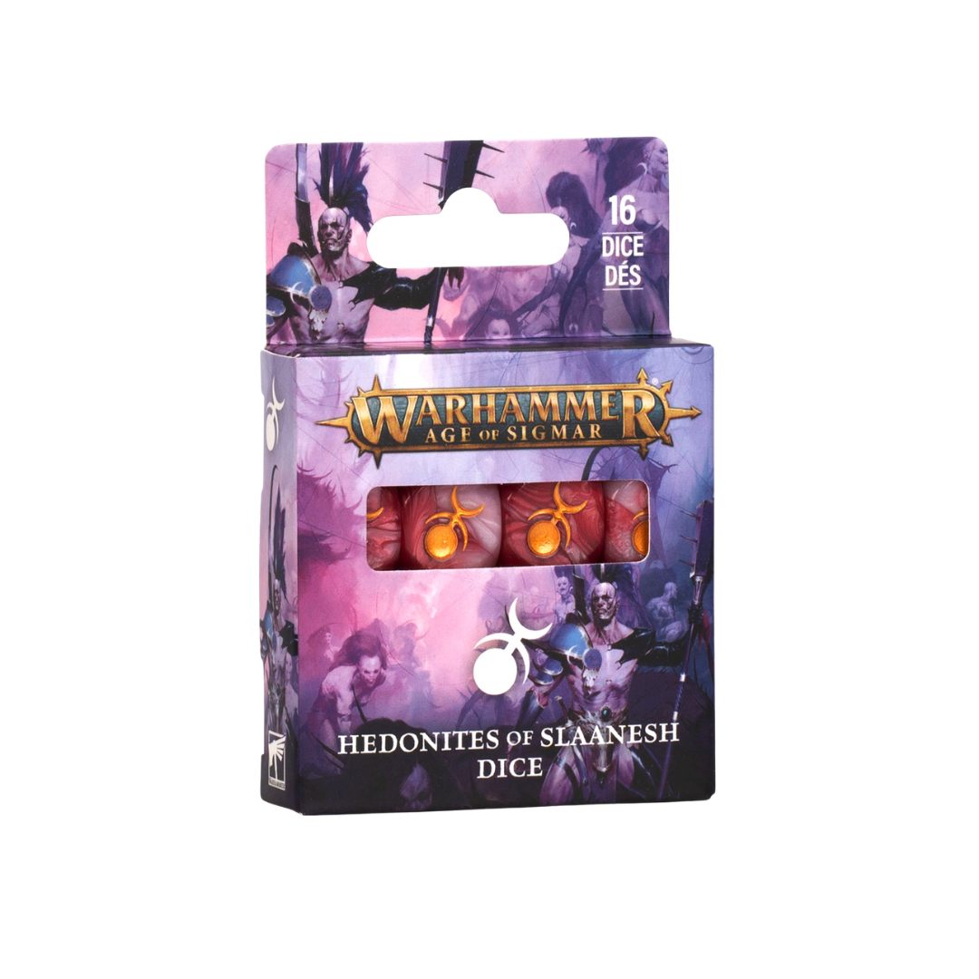Hedonites of Slaanesh: Dice Set-Games Workshop-Radaddel