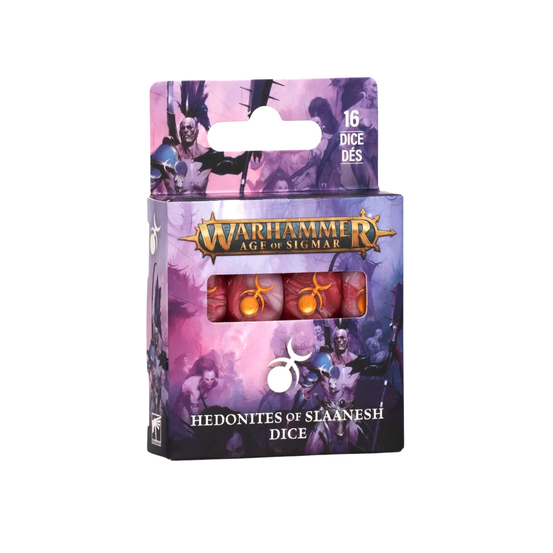 Hedonites of Slaanesh: Dice Set-Games Workshop-Radaddel