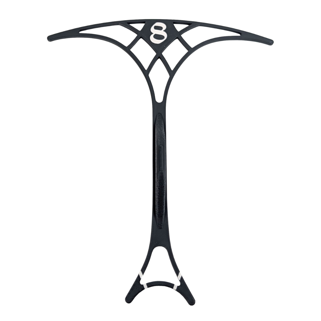 8 inch Deepstrike Pro Template | 40mm-ProDicer-Radaddel