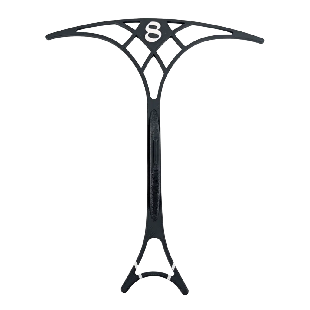 8 inch Deepstrike Pro Template | 40mm-ProDicer-Radaddel