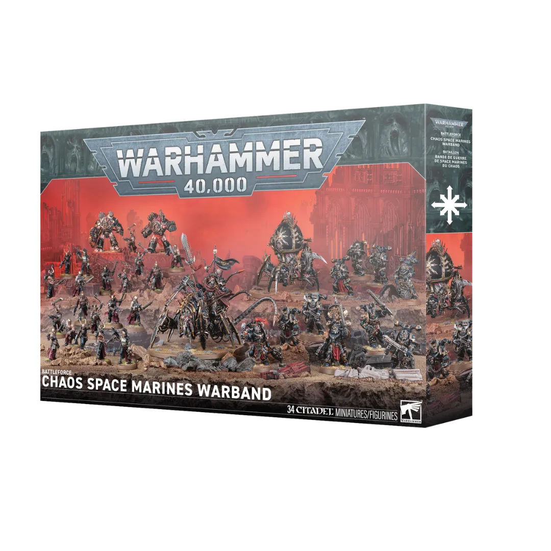 Chaos Space Marines: Warband Battleforce-Games Workshop-Radaddel