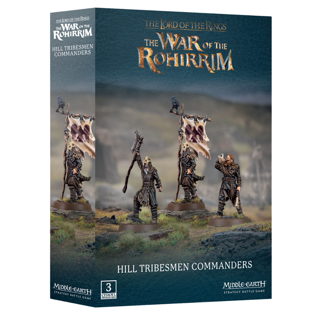 Hill Tribesmen Commanders (Rohirrim - Evil)-Games Workshop-Radaddel