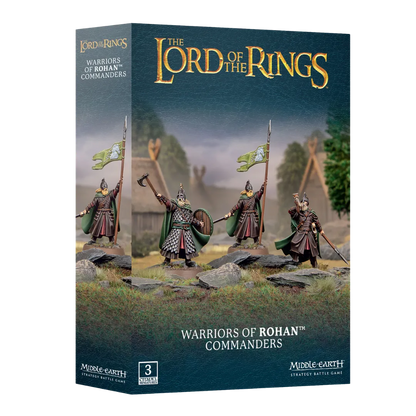 Warriors of Rohan Commanders (Rohirrim - Good)-Games Workshop-Radaddel