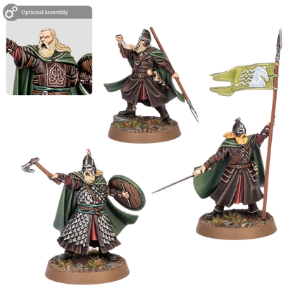 Warriors of Rohan Commanders (Rohirrim - Good)-Games Workshop-Radaddel