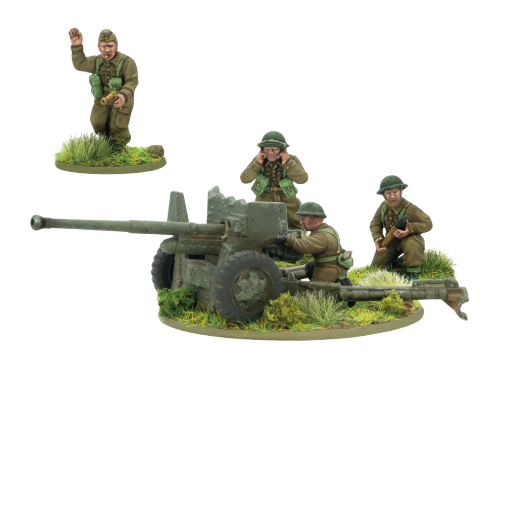 British 6-Pounder Anti-Tank Gun