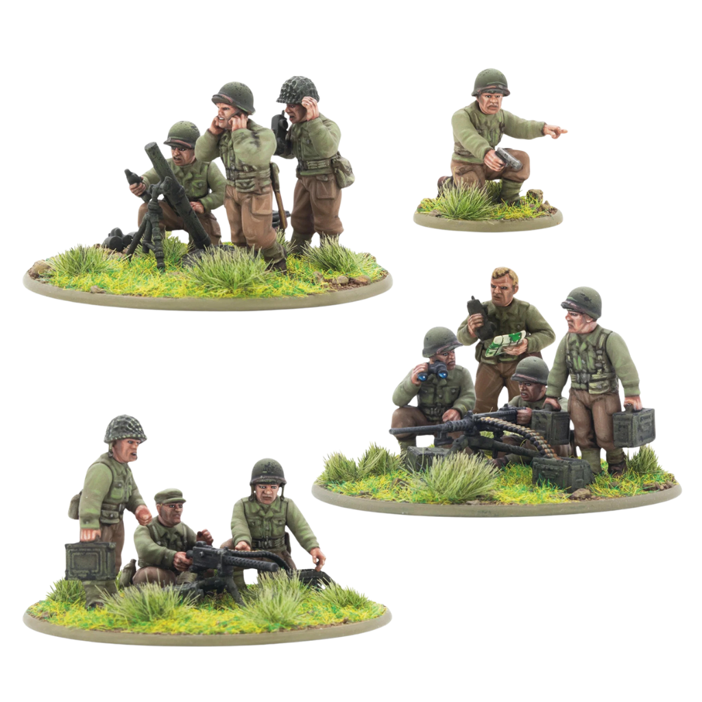 US Army Heavy Weapons Platoon (plastic)