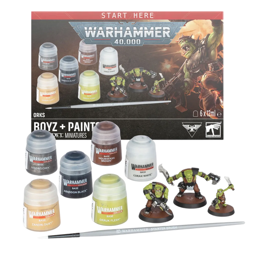 Warhammer 40.000: Ork Boyz + Paints Set