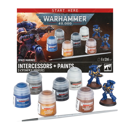 Warhammer 40.000: Intercessors + Paints Set