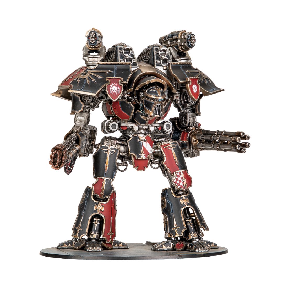 L/I: Warlord Titan with Volkite Destructor and Macro-gatling Blaster