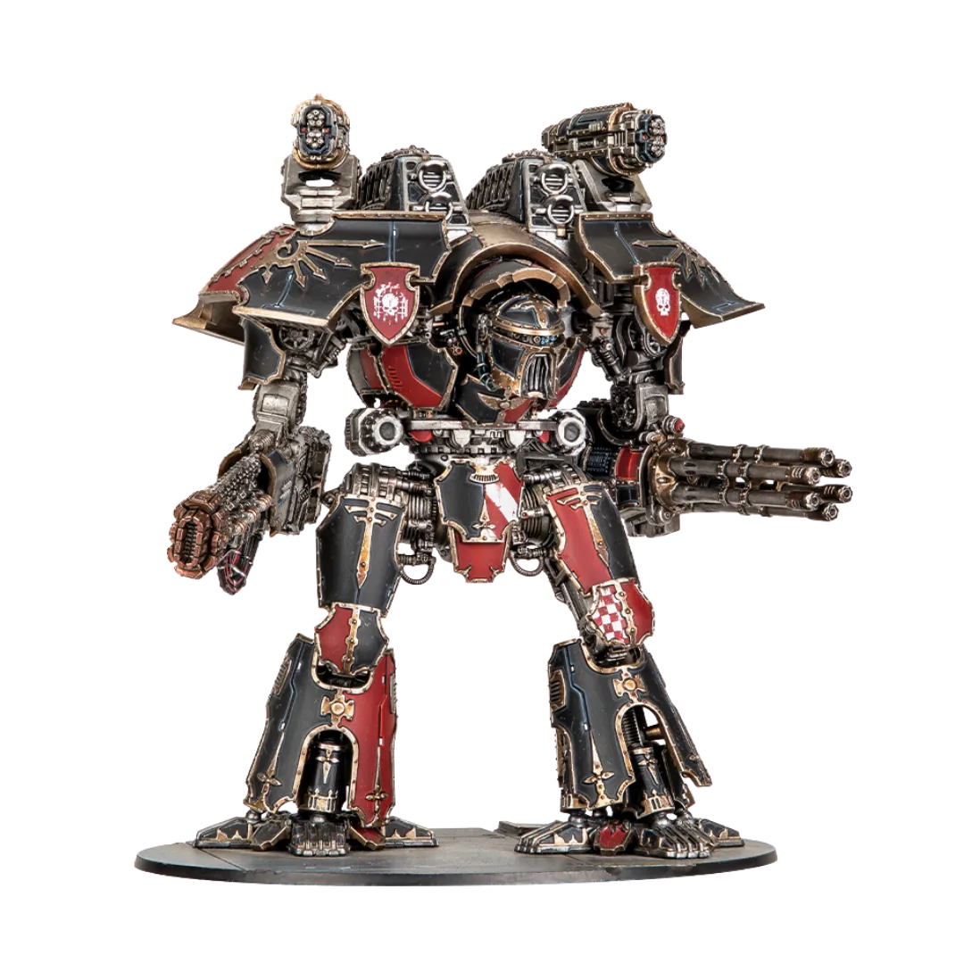 L/I: Warlord Titan with Volkite Destructor and Macro-gatling Blaster