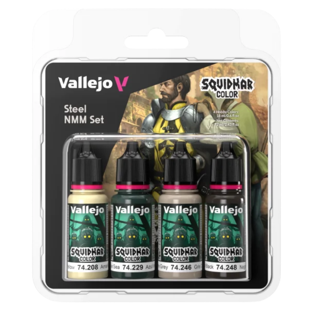 Squidmar Color - Steel NMM set (4)