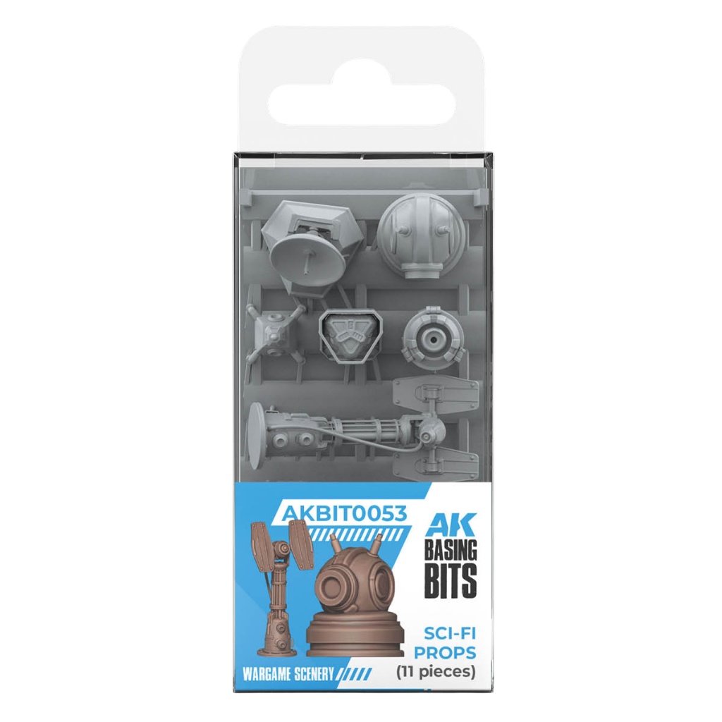 Sci-Fi Props - Basing Bits (11 Teile)