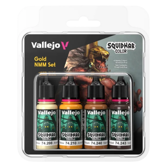 Squidmar Color - Gold NMM set (4)