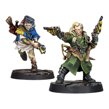 Necromunda: Kal Jericho and Scabs
