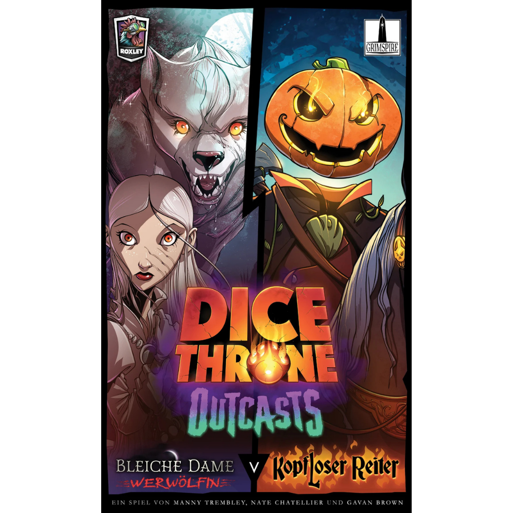 Dice Throne Outcasts: Bleiche Dame vs. Kopfloser Reiter
