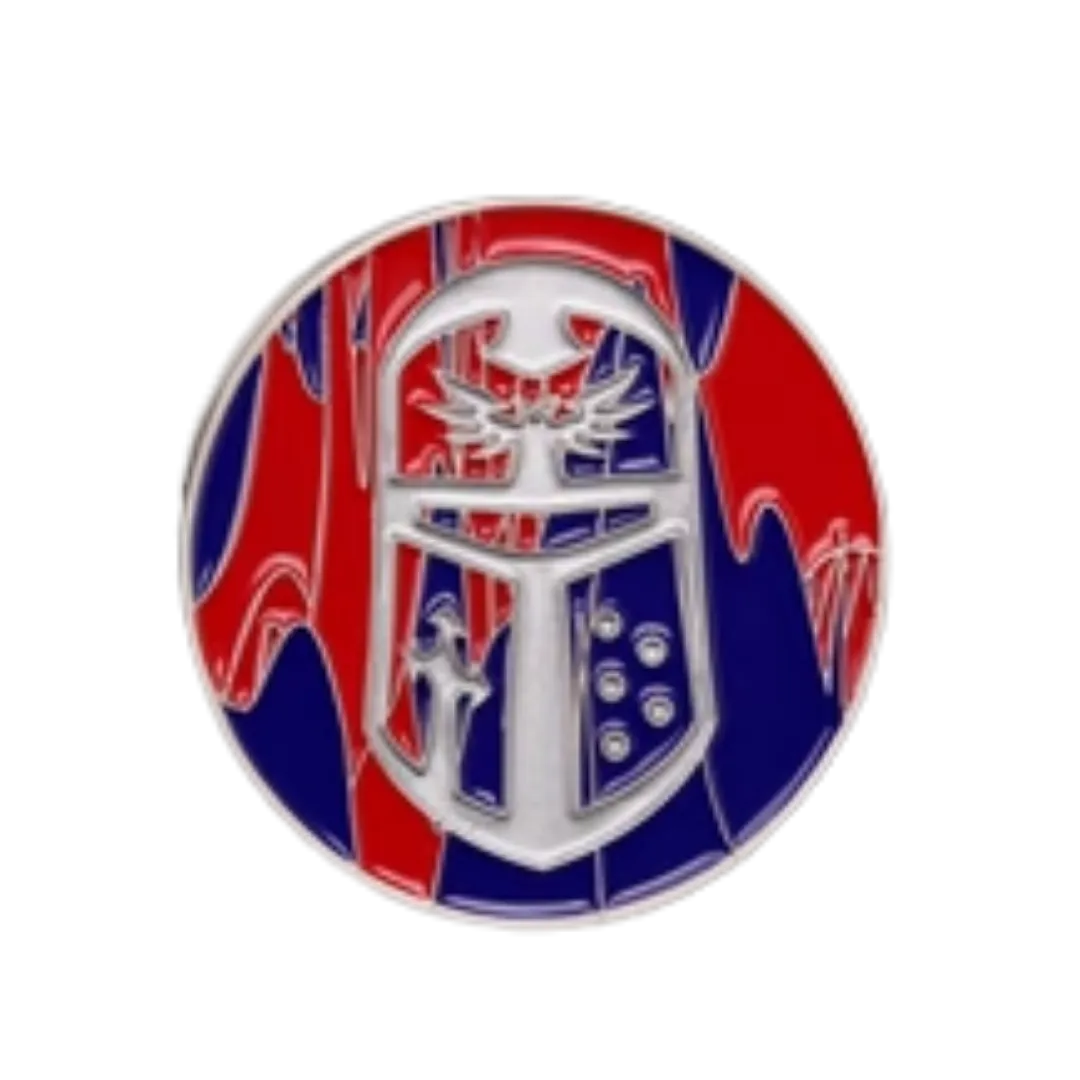 40mm Metal Coin - Imperial Helm-Baron of Dice-Radaddel