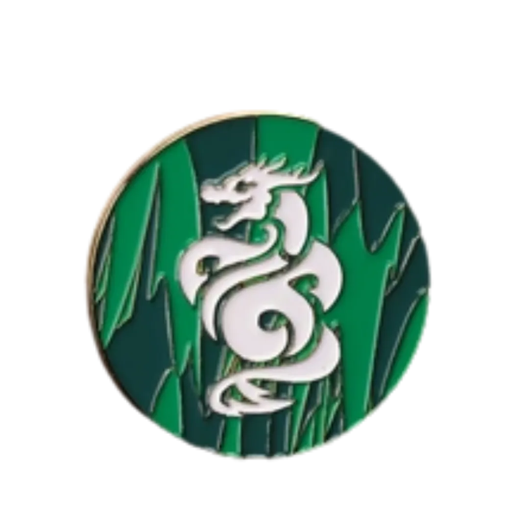 40mm Metal Coin - Jade Dragon-Baron of Dice-Radaddel