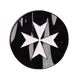 40mm Metal Coin - Knights Templar | Black-Baron of Dice-Radaddel