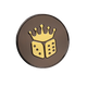 40mm Metal Coin - Omega | Gold-Baron of Dice-Radaddel