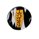 40mm Metal Coin - Orange Coffin-Baron of Dice-Radaddel