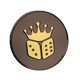 40mm Metal Coin - Space Dwarf-Baron of Dice-Radaddel