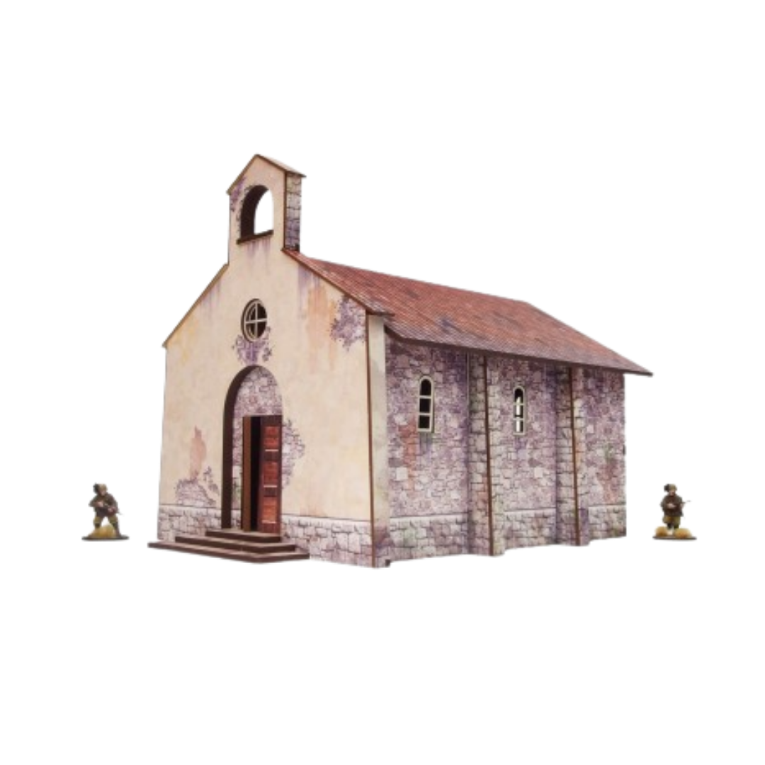 Church Italy PREPAINTED [28mm/1:56]