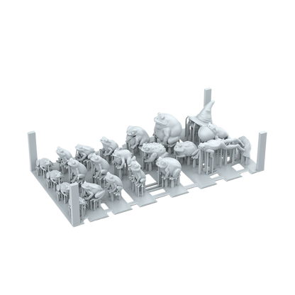 Frogs - Basing Bits (21 Teile)