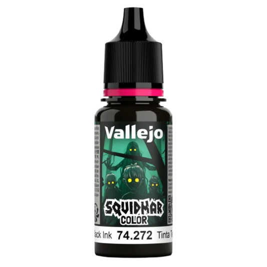 Squidmar Color 272 - Pitch Black Ink 18 ml