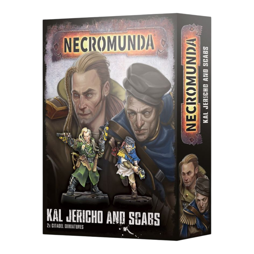 Necromunda: Kal Jericho and Scabs
