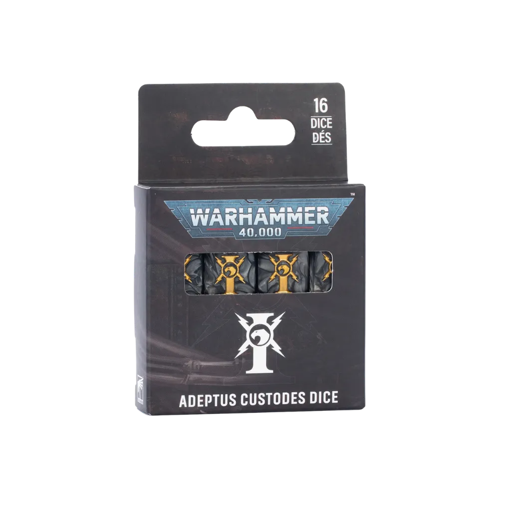 Adeptus Custodes: Dice Set-Games Workshop-Radaddel