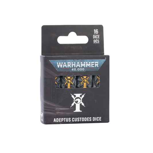 Adeptus Custodes: Dice Set-Games Workshop-Radaddel