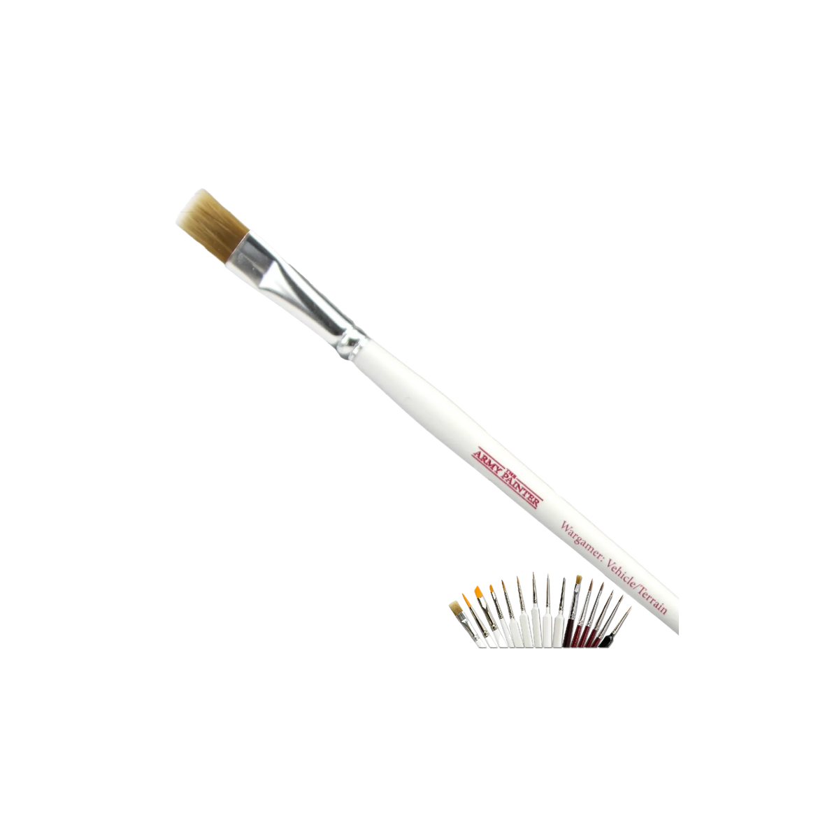 Army Painter - Wargamer Brush - Vehicle / Terrain-The Army Painter-Radaddel