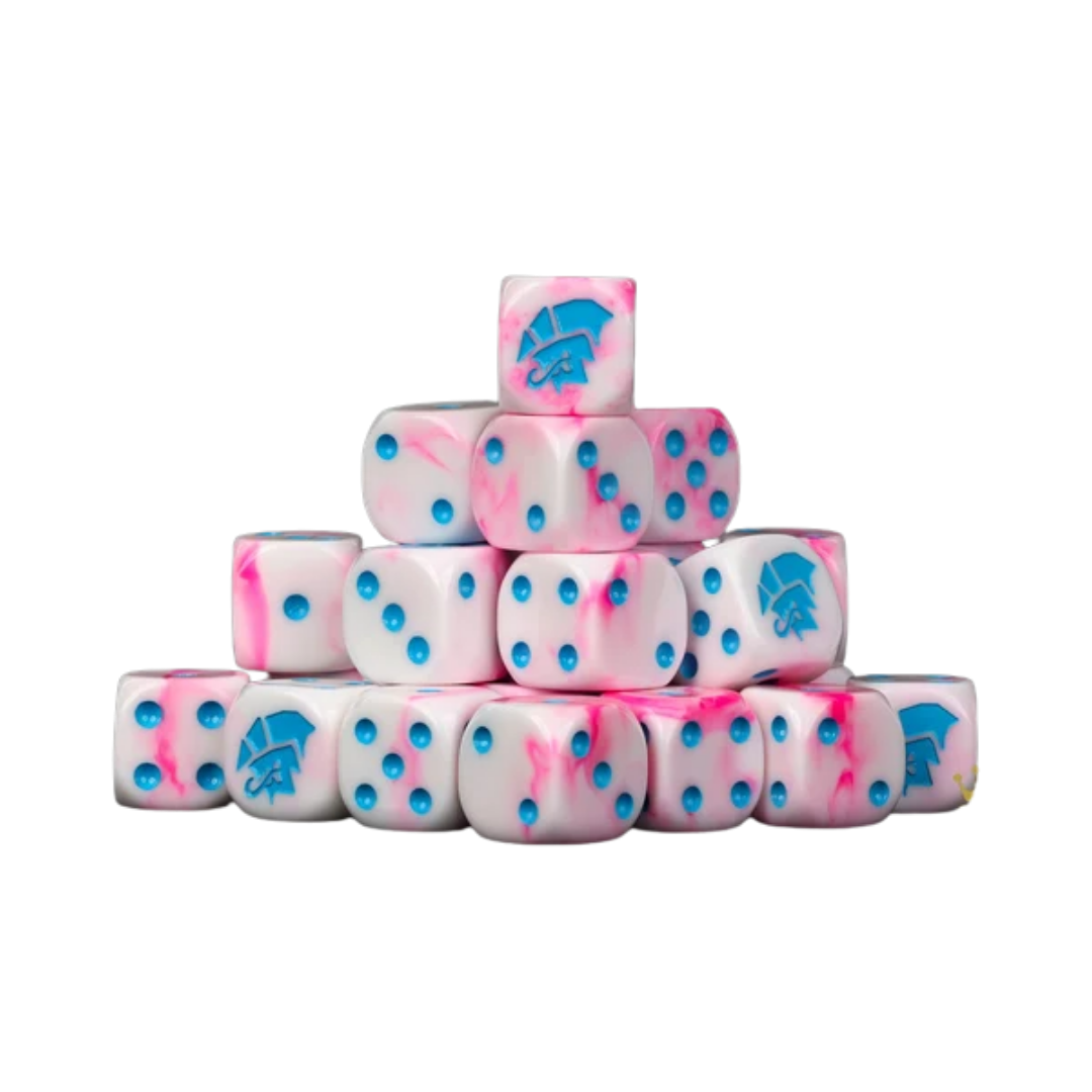 Alien Dice - Pink Ravagers 16mm Round (25 Stück)
