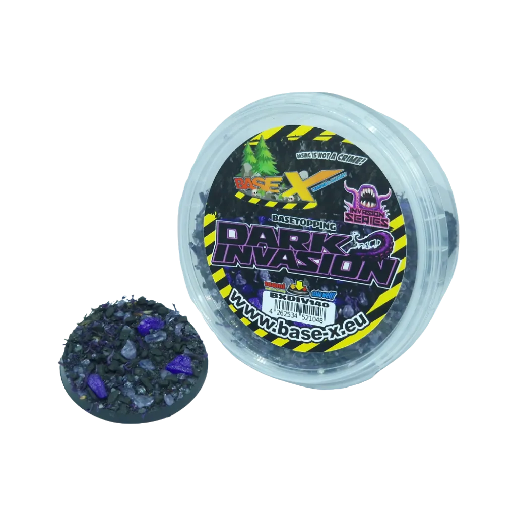 Basetopping: DARK INVASION (140ml) (invasion series)-Base X Terrain & Scenery-Radaddel