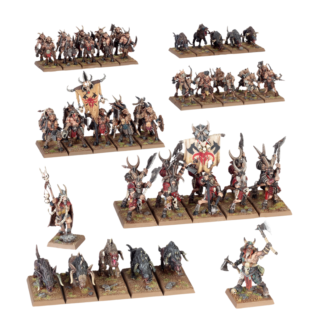 Beastmen Brayherds: Battle March Army-Games Workshop-Radaddel